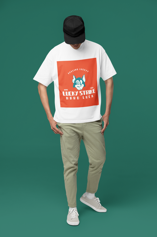 Lucky Strike Hard Luck Oversized T-shirt