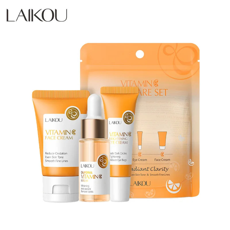 LAIKOU Vitamin C 24K Golden Sakura Skin Care Set