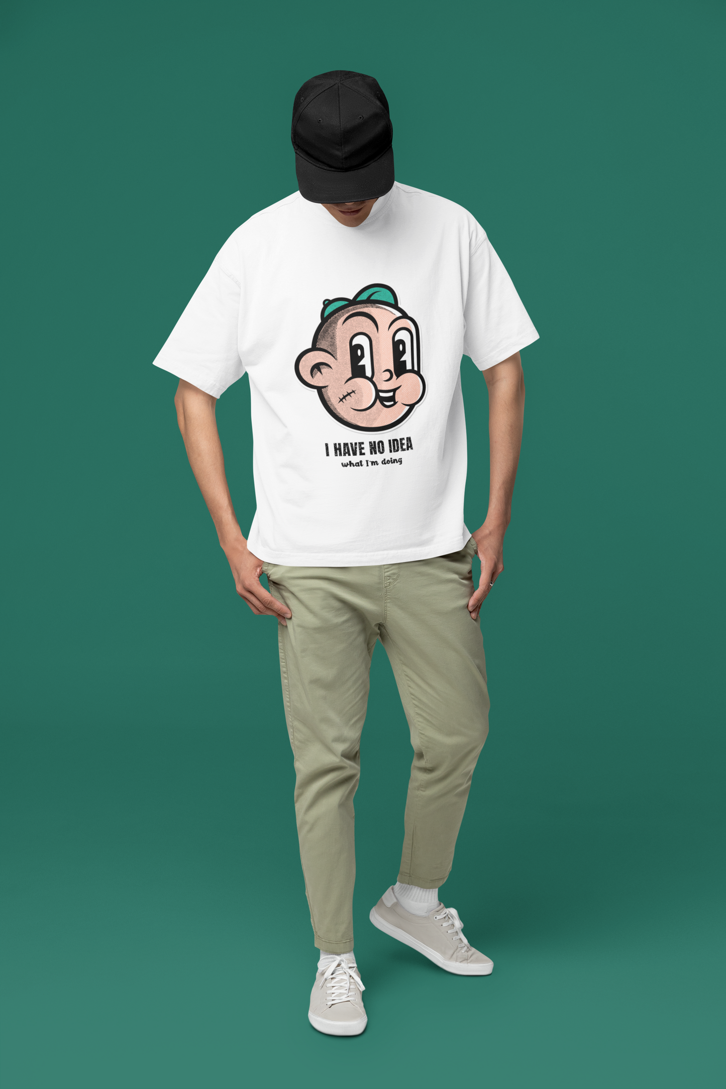 I Have No Idea What I'm Doing Oversized T-shirt
